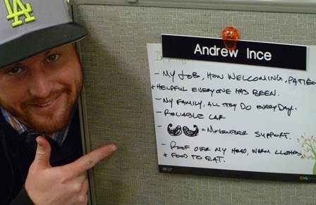 Andrew, a search consultant on the subspecialties team