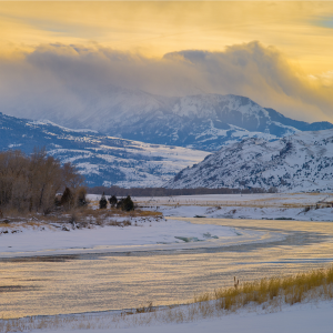 Paradise Valley and the Yellowstone River