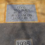 Elvis's birthplace sign - Tupelo