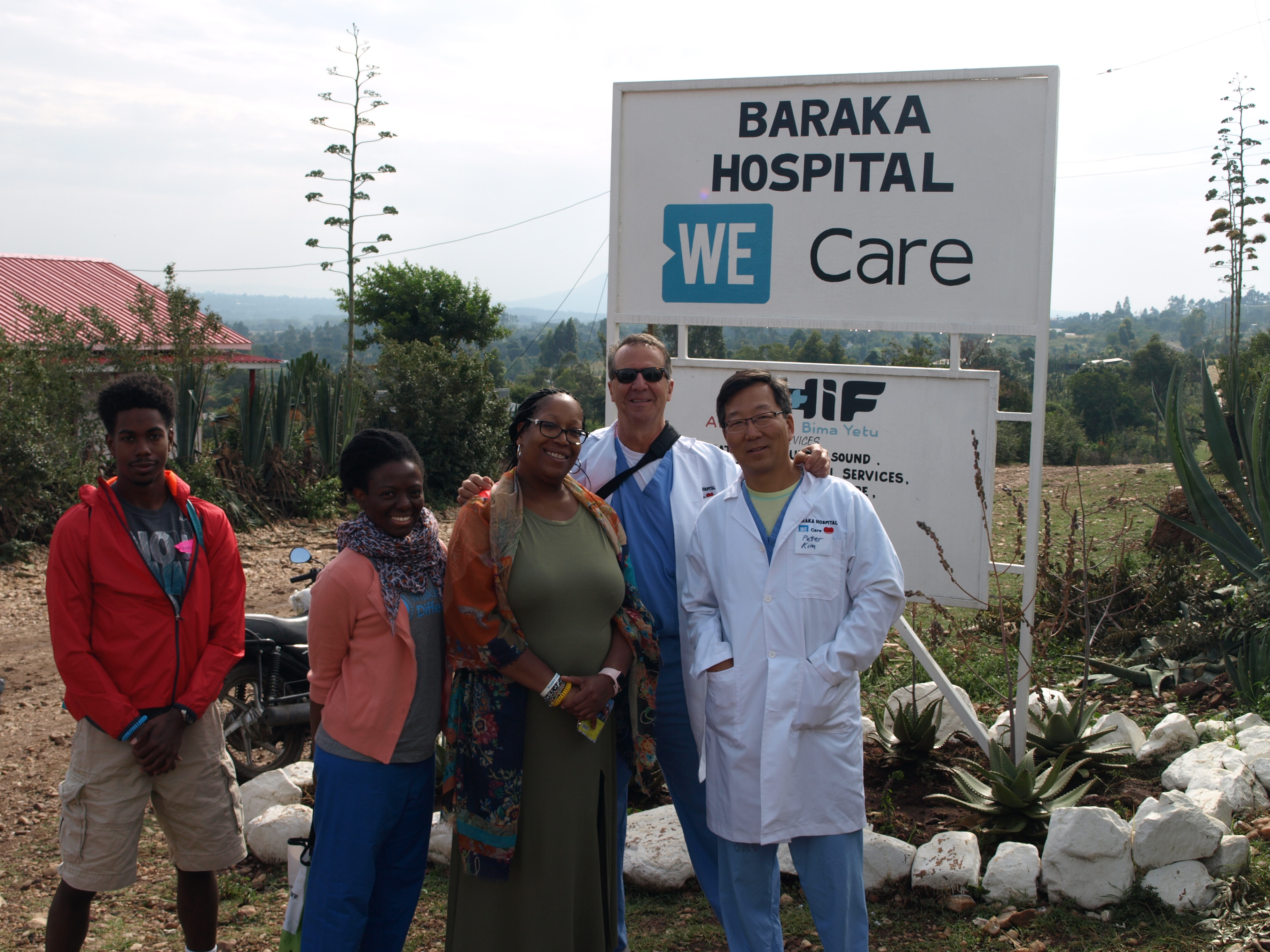 CompHealth physicians provide healthcare in Kenya