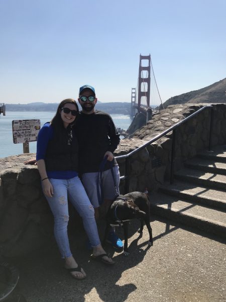 CompHealth - 3 advantages for traveling physical therapists - image of traveling therapists Lauren and Matt visiting San Francisco on assignment