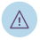 Icon of warning symbol