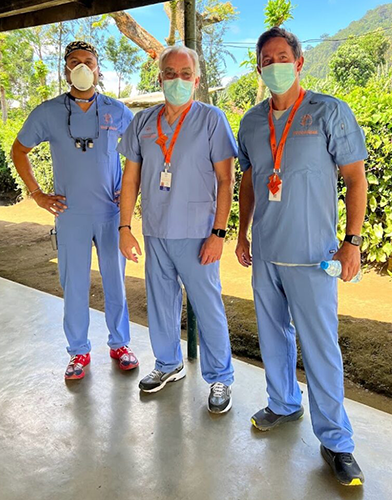 CompHealth physicians and employees on a medical mission in Tanzania