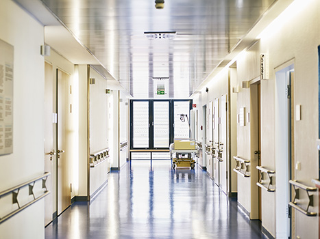 Hospital corridor 