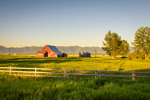 Rural location