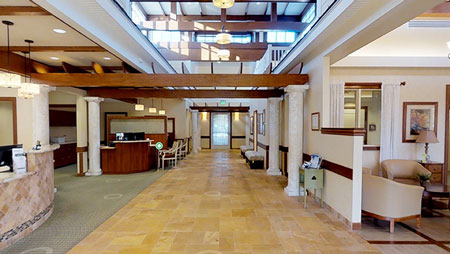 The Villages Health clinic interior