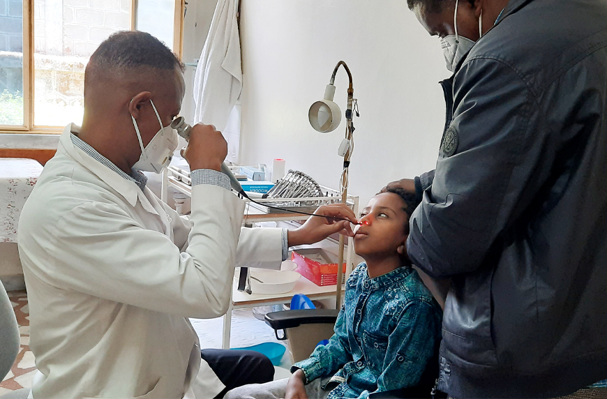 Used medical equipment gets a second life in Ethiopia