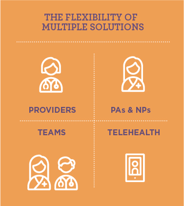 illustration - the flexibility of multiple solutions