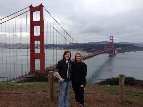 Golden Gate Bridge overlook