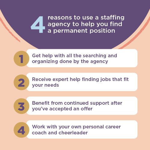 Reasons to use a staffing agency to find a healthcare job