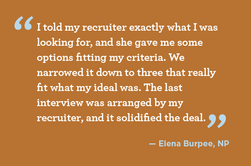 Elena Burpee on why she likes working with CompHealth