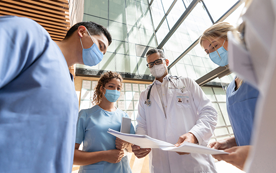 hospital team planning coverage