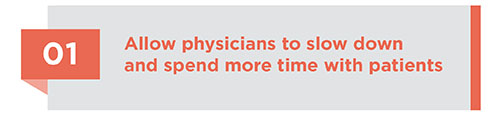 Spending time with patients is one of several strategies for hiring physicians. 
