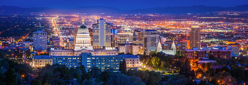 Salt Lake City skyline