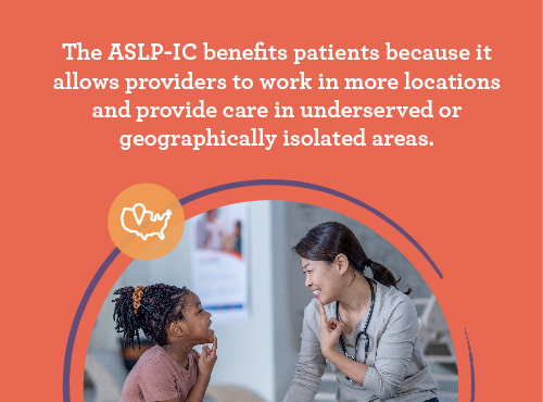 How the SLP compact benefits patients